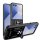 Outdoor Panzer Hülle mit Kameraschutz Ringhalter für Samsung Galaxy Z Flip 8 Schwarz