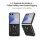 Outdoor Panzer Hülle mit Kameraschutz Ringhalter für Samsung Galaxy Z Flip 8 Schwarz