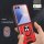 Outdoor Panzer Hülle mit Kameraschutz Ringhalter für Samsung Galaxy Z Flip 8 Rot
