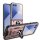 Outdoor Panzer Hülle mit Kameraschutz Ringhalter für Samsung Galaxy Z Flip 8 Rosegold