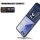 Outdoor Panzer Hülle mit Kameraschutz Ringhalter für Samsung Galaxy Z Flip 8 Blau
