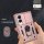 Outdoor Panzer Hülle mit Kameraschutz Ringhalter für Samsung Galaxy Z Fold 8 Rosegold