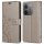 Hülle für Xiaomi Redmi 17C Handyhülle mit [Standfunktion][Kartenfächern] Grau