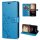 Hülle für Xiaomi Redmi 17C Handyhülle mit [Standfunktion][Kartenfächern] Blau