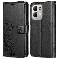 Hülle für Xiaomi Redmi 17 4G / 5G Handyhülle mit [Standfunktion][Kartenfächern] Schwarz