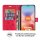 Hülle für Xiaomi Redmi 17 4G / 5G Handyhülle mit [Standfunktion][Kartenfächern] Rot