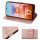 Hülle für Xiaomi Redmi 17 4G / 5G Handyhülle mit [Standfunktion][Kartenfächern] Rosegold