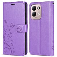 Hülle für Xiaomi Redmi 17 4G / 5G Handyhülle mit [Standfunktion][Kartenfächern] Lila