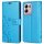 Hülle für Xiaomi Redmi 17 4G / 5G Handyhülle mit [Standfunktion][Kartenfächern] Blau