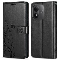 Hülle für Xiaomi Redmi Note 17 Handyhülle mit [Standfunktion][Kartenfächern] Schwarz