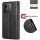 Hülle für Xiaomi Redmi Note 17 Handyhülle mit [Standfunktion][Kartenfächern] Schwarz