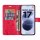 Hülle für Xiaomi Redmi Note 17 Handyhülle mit [Standfunktion][Kartenfächern] Rot