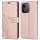 Hülle für Xiaomi Redmi Note 17 Handyhülle mit [Standfunktion][Kartenfächern] Rosegold
