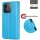 Hülle für Xiaomi Redmi Note 17 Handyhülle mit [Standfunktion][Kartenfächern] Blau