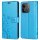 Hülle für Xiaomi Redmi Note 17 Handyhülle mit [Standfunktion][Kartenfächern] Blau