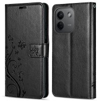 Hülle für Xiaomi Redmi Note 17 Pro 5G Handyhülle mit [Standfunktion][Kartenfächern] Schwarz