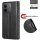 Hülle für Xiaomi Redmi Note 17 Pro 5G Handyhülle mit [Standfunktion][Kartenfächern] Schwarz