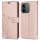 Hülle für Xiaomi Redmi Note 17 Pro 5G Handyhülle mit [Standfunktion][Kartenfächern] Rosegold