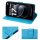 Hülle für Xiaomi Redmi Note 17 Pro 5G Handyhülle mit [Standfunktion][Kartenfächern] Blau