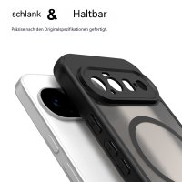 Magsafe Handyhülle für Google Pixel 11 Matt Case Schutzhülle Kratzfest Magnet Hülle Schwarz