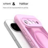 Magsafe Handyhülle für Google Pixel 11 Matt Case Schutzhülle Kratzfest Magnet Hülle Pink