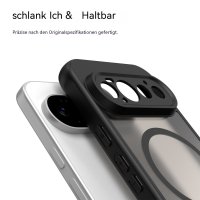 Magsafe Handyhülle für Google Pixel 11 Pro Matt Case Schutzhülle Kratzfest Magnet Hülle Schwarz