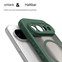 Magsafe Handyhülle für Google Pixel 11 Pro Matt Case Schutzhülle Kratzfest Magnet Hülle Grün