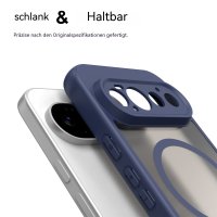 Magsafe Handyhülle für Google Pixel 11 Pro Matt Case Schutzhülle Kratzfest Magnet Hülle Blau