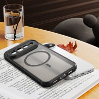 Magsafe Handyhülle für Google Pixel 11 Pro XL Matt Case Schutzhülle Kratzfest Magnet Hülle Schwarz
