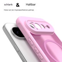 Magsafe Handyhülle für Google Pixel 11 Pro XL Matt Case Schutzhülle Kratzfest Magnet Hülle Pink