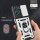 Outdoor Hülle für Motorola Moto G57 / G67 Power Kameraschutz Ring Case Silber