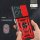 Outdoor Hülle für Motorola Moto G57 / G67 Power Kameraschutz Ring Case Rot