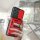 Outdoor Hülle für Motorola Moto G57 / G67 Power Kameraschutz Ring Case Rot