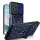 Outdoor Hülle für Motorola Moto G57 / G67 Power Kameraschutz Ring Case Blau