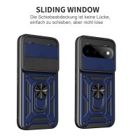 Outdoor Panzer Hülle für Google Pixel 11 / 11 Pro Handyhülle mit Kameraschutz Ringhalter Cover Blau