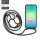 Handykette für Samsung Galaxy A27 Hanyhülle mit Band Hülle mit Kodel Smartphone Halskette Schwarz
