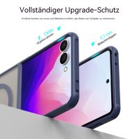 Handyhülle Magnet Case Schutzhülle Kratzfest für Samsung Galaxy Z Flip 8 Blau
