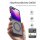 Handyhülle Magnet Case Schutzhülle Kratzfest für Samsung Galaxy Z Flip 8 Blau