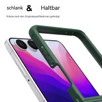 Handyhülle Magnet Case Schutzhülle Kratzfest für Samsung Galaxy Z Flip 8 Grün