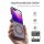 Handyhülle Magnet Case Schutzhülle Kratzfest für Samsung Galaxy Z Flip 8 Lila