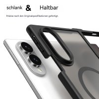 Handyhülle Magnet Case Schutzhülle Kratzfest für Samsung Galaxy Z Fold 8 Schwarz