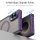 Handyhülle Magnet Case Schutzhülle Kratzfest für Samsung Galaxy Z Fold 8 Lila