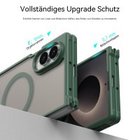 Handyhülle Magnet Case Schutzhülle Kratzfest für Samsung Galaxy Z Fold 8 Grün