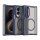 Handyhülle Magnet Case Schutzhülle Kratzfest für Samsung Galaxy Z Fold 8 Blau
