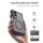 Handyhülle Magnet Case Schutzhülle Kratzfest für Samsung Galaxy Z Fold 8 Blau