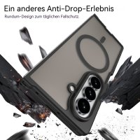 Handyhülle Magnet Case Schutzhülle Kratzfest für Samsung Galaxy Z Fold 8 Ultra Schwarz