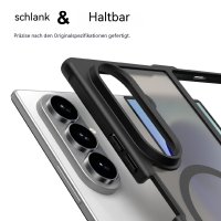 Handyhülle Magnet Case Schutzhülle Kratzfest für Samsung Galaxy Z Fold 8 Ultra Schwarz