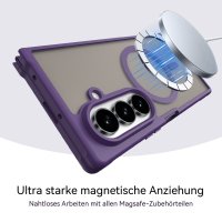 Handyhülle Magnet Case Schutzhülle Kratzfest für Samsung Galaxy Z Fold 8 Ultra Lila
