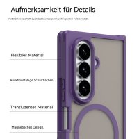 Handyhülle Magnet Case Schutzhülle Kratzfest für Samsung Galaxy Z Fold 8 Ultra Lila