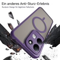 Magsafe für Xiaomi Redmi 17 4G / 5G Lila